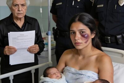 My mother-in-law entered my room hours after my C-section with adoption papers… and almost took one of my twins without imagining who she was challenging.