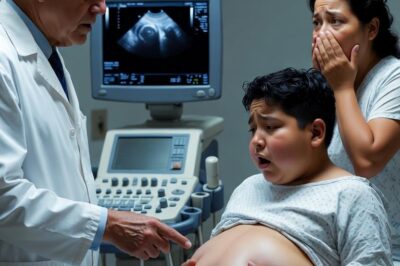 The doctor looked at the ultrasound, turned pale, and asked me something that chilled me to the bone: “Ma’am… is your husband here?”