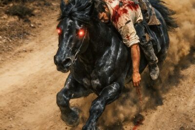 THE DEVIL’S JET HAIR: The Story Behind the Ballad of the Horse That Refused to Accept the Death of Its Rider…