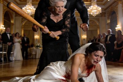 My mother-in-law hit me with a stick in the middle of the wedding because I refused to give her the dowry money, but the reaction of my father, a mafia boss, made her regret it…