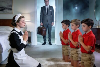 MILLIONAIRE ARRIVED UNANNOUNCED AND SAW THE NANNY WITH HIS CHILDREN… WHAT HE SAW MADE HIM FALL IN LOVE…