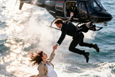 The husband pushes his pregnant, billionaire wife from a helicopter to claim the inheritance