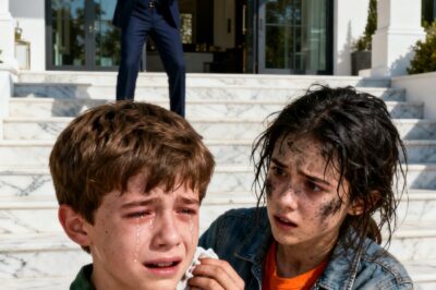 The millionaire’s son was blind…