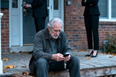 I returned from my trip. My key didn’t fit the lock. I called my son Ryan: “What’s going on?”