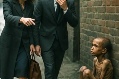 “He looks like your missing son,” whispered the millionaire’s fiancée.