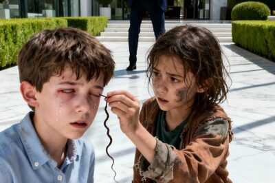 “The millionaire’s son was blind… until a little girl took something from his eyes that no one could have ever imagined…”