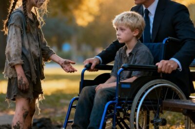 “Let me dance the tango with your son—and I’ll make him walk again,” the homeless girl told the millionaire.