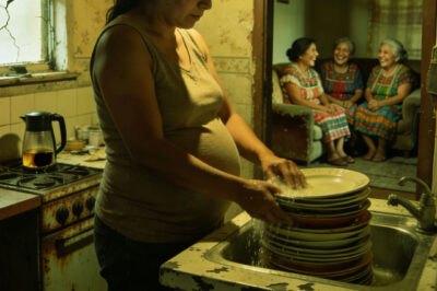 When I saw my wife, eight months pregnant, washing dishes alone at ten o’clock at night, I called my three sisters and said something that left them all speechless. But the strongest reaction… came from my own mother.