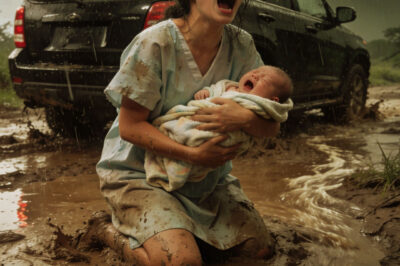 My parents abandoned me and my newborn baby, forcing us to walk 12 miles in torrential rain after refusing to pick us up from the hospital. My mother scoffed and said, “Maybe the rain will wash some of your uselessness away.” But later… they would be the ones who regretted it…tl