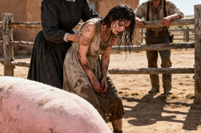 Humiliated and treated like an animal by her stepmother… until the day a cowboy refused to look the other way.