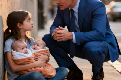 Poor girl discovers triplets, unaware that they are the long-lost children of a millionaire..