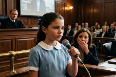 My husband filed for divorce and my ten-year-old daughter asked the judge, “Your Honor, can I show you something Mommy doesn’t know?”
