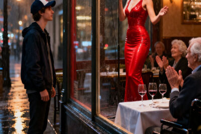 The husband brought his young lover to live in the house… and every night his wife would come out elegantly dressed.