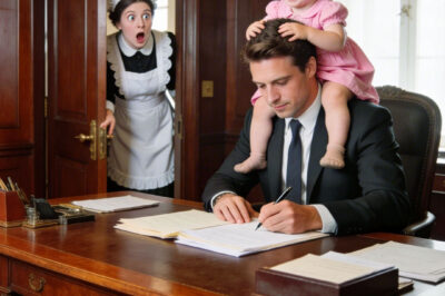 The poor maid’s baby avoided everyone… but clung to the millionaire—and the reason behind it left everyone speechless…