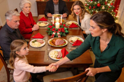 My Family Kicked My 7-year-old And Me Out During, Christmas Dinner. “You Should Leave And Never Return,” My Sister Said. “Christmas Is So Much Better Without You,” Mom Added. I Just…