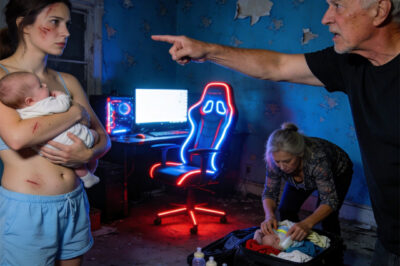 “Get out!” My parents evicted me two days after my C-section so my “rising star” streamer brother could have my room.