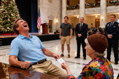 “‘I Just Want to Check My Balance,’ Said the 90-Year-Old Woman — The Millionaire Laughed… Until He Saw This