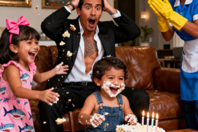 The Boss Forgotten on His Birthday… Until the Poor Maid Arrived with Two Children and Changed Everything