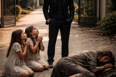 The twins begged their father not to wake the “crazy” woman at the gate… unaware that she was the mother they had lost.