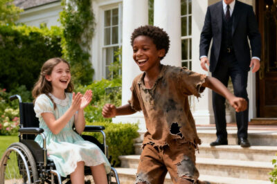 Billionaire Discovers Homeless Boy Dancing for His Paralyzed Daughter… What Happens Next Will Leave You Speechless