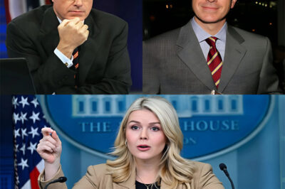 “YOU NEED TO SHUT UP!” — Stephen Colbert Delivers the Ultimate Clapback After Karoline Leavitt’s Att@ck