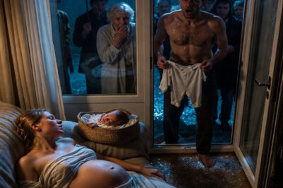 The woman, in labor, called her husband. He, holding his lover with one arm and the phone with the other, answered coldly: “If it’s a girl, I don’t want to raise her; she’ll only be a burden on the house… Go live with your parents!” Then he hung up.