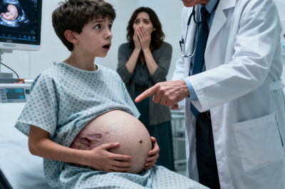 The doctor looked at the ultrasound, turned pale, and asked me something that chilled me to the bone: “Ma’am… is your husband here?”