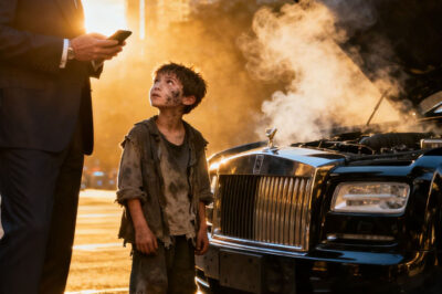 “I can fix it. If I fix it, give me 200 pesos to buy food for my little brothers,” the boy said—and the millionaire burst out laughing…until something unexpected happened.