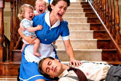 After falling down the stairs, the millionaire pretended to be unconscious; what the nanny did next made him cry.