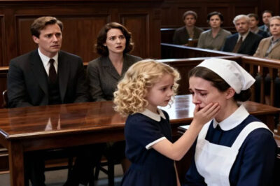 “Let go of the maid—I know the truth!” A billionaire’s daughter suddenly burst into the courtroom and pointed at her stepmother… What she revealed shocked everyone.