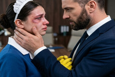 The CEO saw the woman’s black eye that everyone else was ignoring… and decided to change her destiny forever.