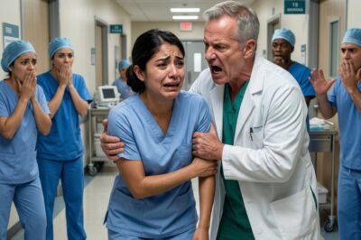 “The doctor grabbed her, but this ‘invisible nurse’ did something that stunned the entire hospital.”
