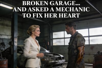 👉THE DAY A BILLIONAIRE WALKED INTO A BROKEN GARAGE… AND ASKED A MECHANIC TO FIX HER HEAR