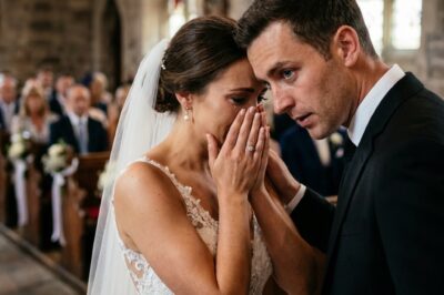 I was left standing at the altar in front of everyone… until my billionaire boss came up and whispered, “Pretend I’m the groom.”