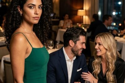 I discovered that my husband was having dinner with his mistress, so I reserved the table next door and brought her husband.