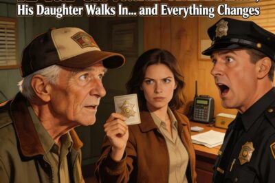 👉“Corrupt Sheriff Humiliates a 72-Year-Old Veteran—Moments Later, His Daughter Walks In… and Everything Changes”**