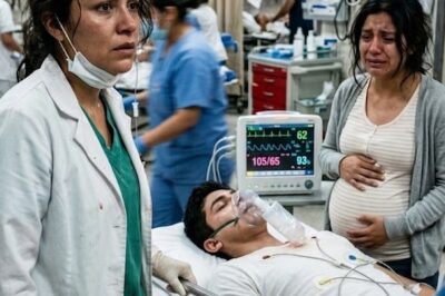 The patient on bed 4 was her husband… but the pregnant woman crying next to him claimed to be his wife.
