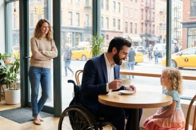 The millionaire in a wheelchair thought his date was a cruel joke… Until a little girl came along and changed his life forever.