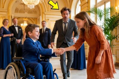 “Let me dance with your son and I’ll make him walk again”… What this barefoot girl did for a millionaire’s son left doctors speechless.