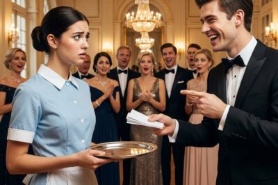 “If you dance the tango, I’ll marry you”: The millionaire wanted to humiliate the maid in front of everyone, but he made a fatal mistake. When the music started, she taught him the lesson of his life.