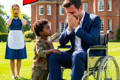 “Heal me and I’ll give you my fortune”: A millionaire’s plea to his maid’s son. What the 6-year-old boy did not only saved his legs, but will also bring tears to your eyes.
