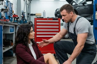 “I CAN’T WALK,” THE MILLIONAIRE CRIED—THE MECHANIC TOOK HER TO THE HOSPITAL AND EVERYTHING CHANGED…
