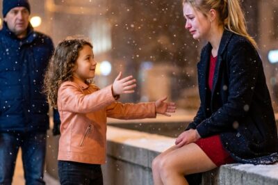 “I think you need a hug”: A little girl’s unexpected question to a stranger on the street rewrote the destiny of three lives.