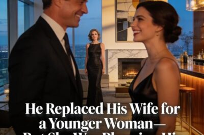 👉“He Replaced His Wife for a Younger Woman—But She Was Planning His Downfall All Along”