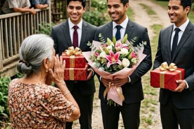 HER OWN SON KICKED HER OUT ON THE STREET… Until 3 luxury SUVs blocked the neighborhood and revealed a 25-year-old secret.