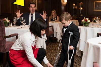 The best doctors gave up on his son, but a humble waitress worked a miracle. What the millionaire discovered about his past left him in shock…