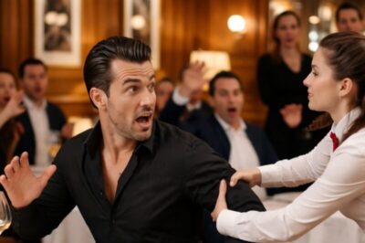The waitress in the hall walked up to the billionaire and suddenly pulled him by the arm in front of everyone, which shocked everyone. But when they found out the real reason why she did that, everyone was stunned.