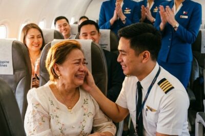 She sacrificed 10 years away from home to pay for her son’s dream. As she boarded her flight home, the captain’s voice took her breath away.