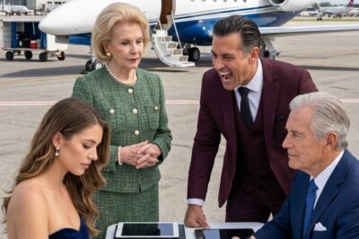 She quietly signed her divorce papers and left in a taxi… 3 weeks later she landed in her private jet to destroy her ex.