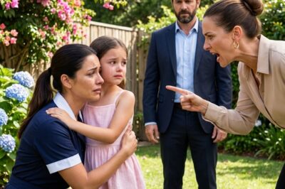 He accused her of stealing and threw her out onto the street, not knowing that she was his blind daughter’s only protection. When he discovered what the girl was hiding in her sleeves, the millionaire fell to his knees…